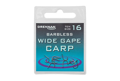 Куки без контра - DRENNAN WIDE GAPE CARP BARBLESS