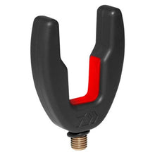 Заден държач за въдица  - DAIWA NZON DUAL REAR ROD REST, черен и червен, идеален аксесоар за риболов.
