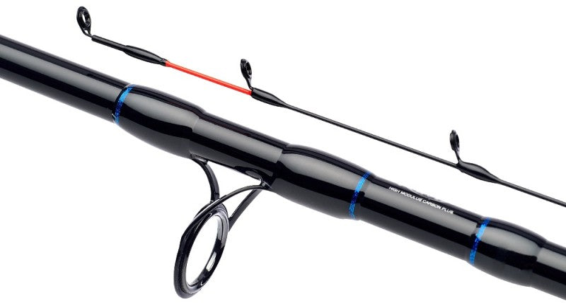 Фидер въдица - DAIWA NZON EXT Feeder - 3.96м/120гр, детайлен изглед на стебло и водачи.