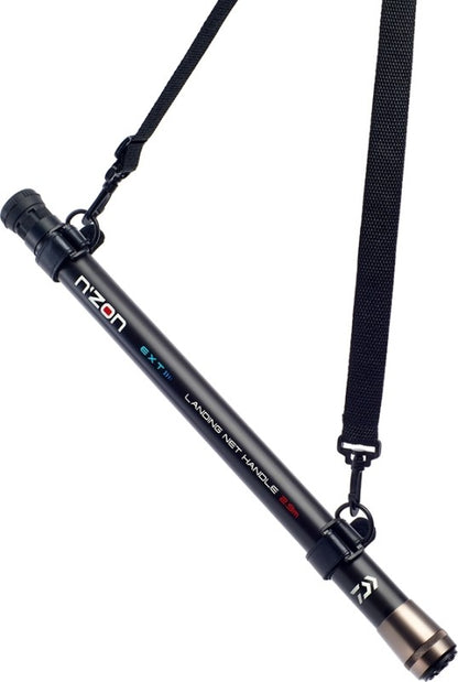 Телескопична дръжка за кеп на къса снадка - DAIWA NZON EXT LANDING NET HANDLE - 2.90 метра с удобна презрамка.
