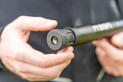 Телескопична дръжка за кеп на къса снадка - DAIWA NZON EXT LANDING NET HANDLE - 2.90 метра с удобен механизъм
