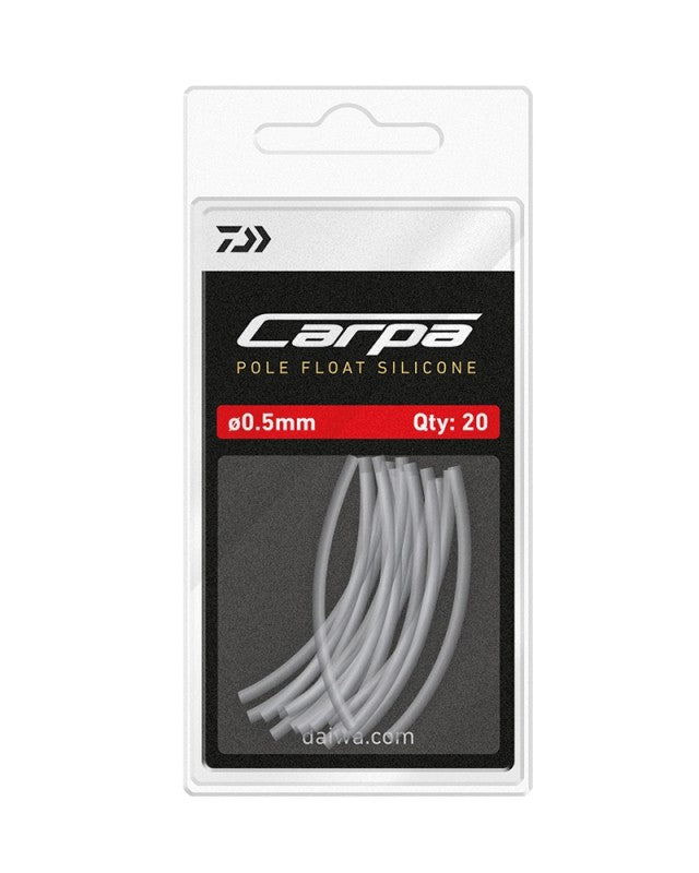Силиконов шлаух за плувки - DAIWA CARPA POLE FLOAT SILICONE 20бр x 5см