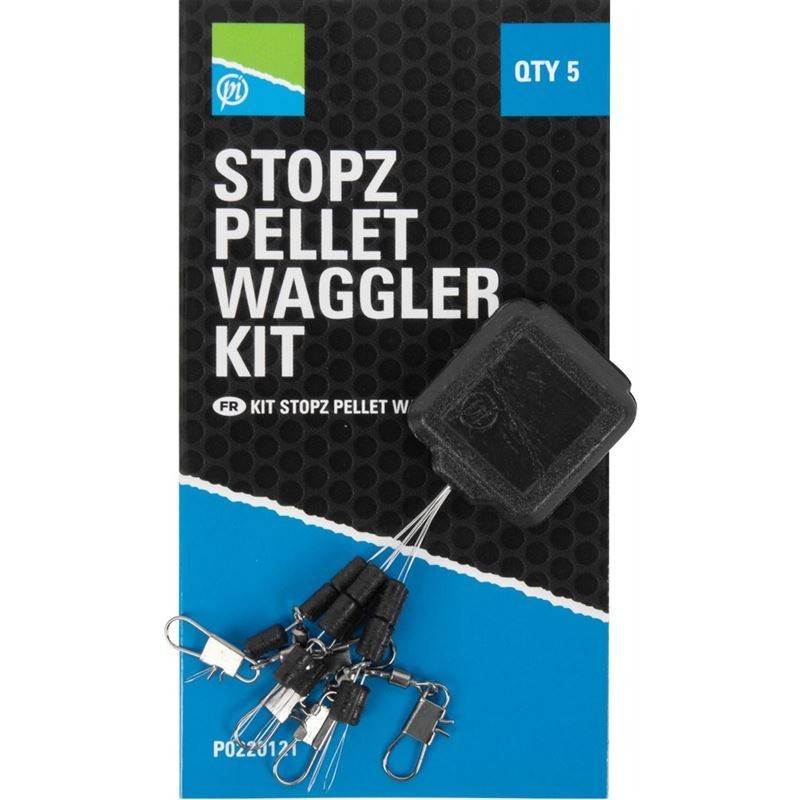 Σετ αρματωσιάς pellet waggler PRESTON STOPZ PELLET WAGGLER KIT