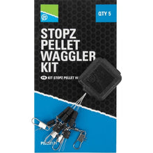 Сет за монтаж на пелет ваглер - PRESTON STOPZ PELLET WAGGLER KIT, комплект с стопери и вирбел за риболов.