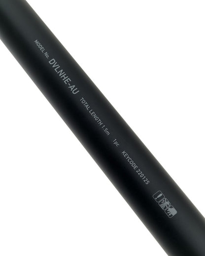 Удължител за дръжка за кеп DAIWA D-VEC 1.5M LANDING NET HANDLE EXTENSION, черен, дължина 1.5м, съвместимост с модели Daiwa