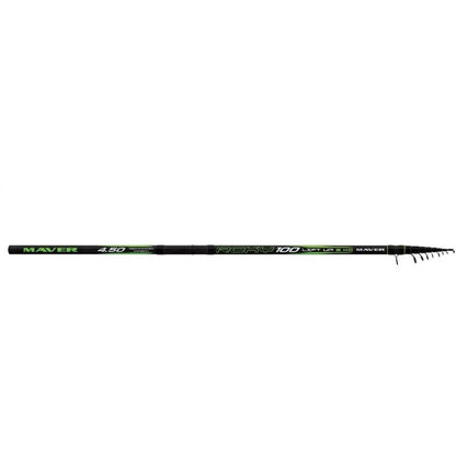 Телеcкопична мач въдица Maver ROKY UNIVERSAL CASTING - 5.00м/100гр с карбонов дизайн и качествени водачи.