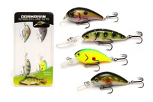 Комплект воблери за риболов на костур - CORMORAN Plug Set PERCH с четири воблера и кутия.