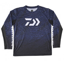 Блуза с дълъг ръкав за защита от слънце  - DAIWA D-VEC LS SUNPROTECTION UPF+ - NAVY