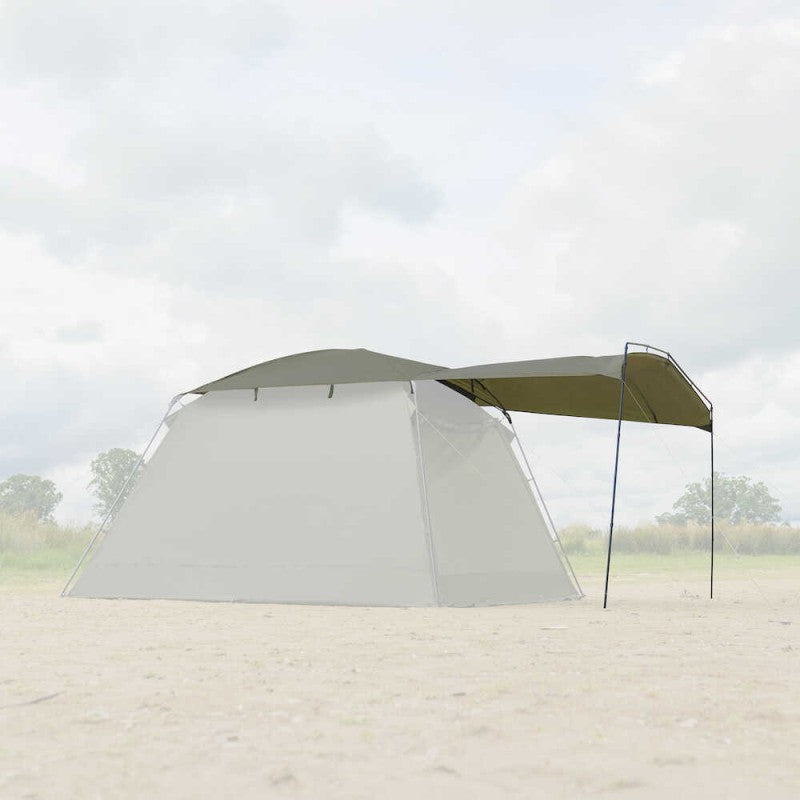 Тента за палатка AVID CARP Screen House 4D Peaked Skull Cap in outdoor setting, perfect for camping adventures.