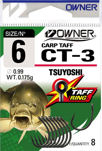 Куки OWNER CARP TAFF TSUYOSHI CT-3