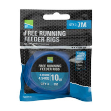 Готови монтажи за фидер риболов PRESTON Free Running Feeder Rigs в опаковка с 3 броя 7 метра.