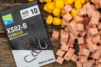 Куки без контра PRESTON XS02-B Barbless Hooks
