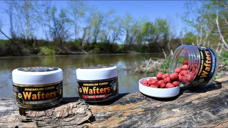 Балансирани дъмбели FilStar Wafters Premium Carp - 10x6mm / 30g - различни аромати