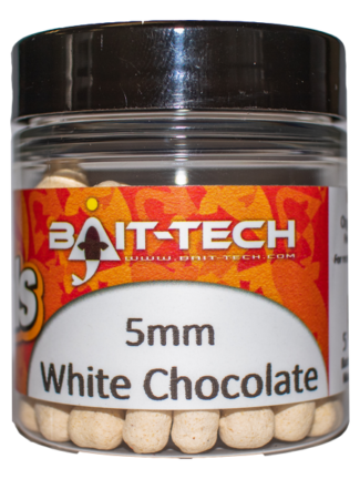 Балансирани дъмбели (Wafters) BAIT-TECH Criticals Wafters 5mm - 50gr (различни видове) White Chocolate