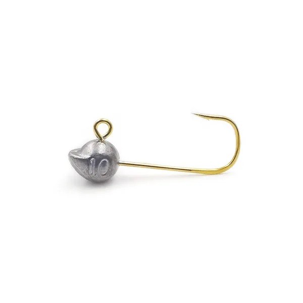 Джиг глава Mustad FINESSE Jig head с 90-градусов дизайн, идеална за силикони, с постоянно дъно и добро усещане за течение.