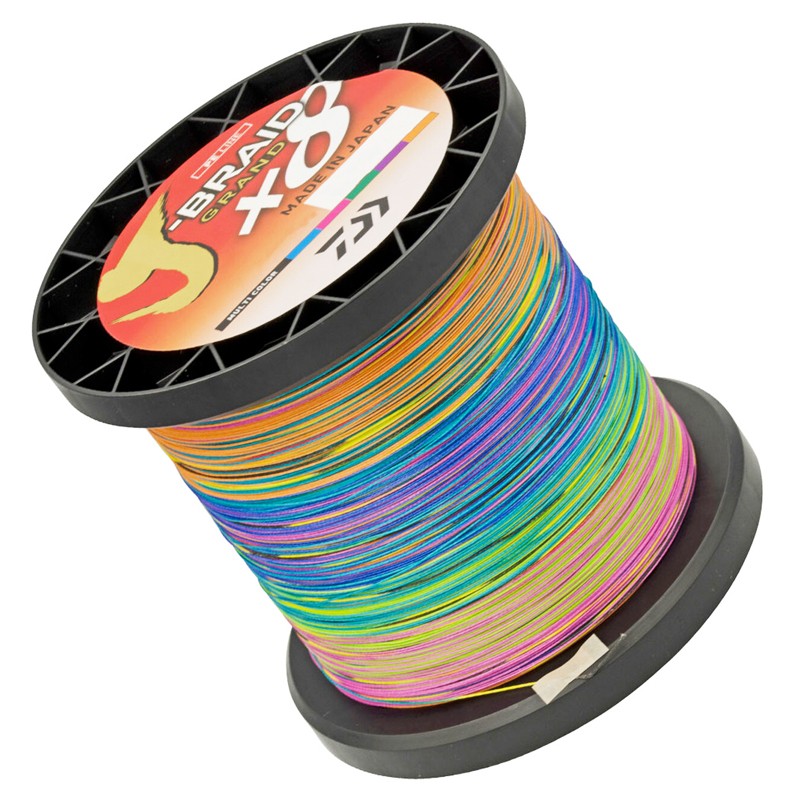 Плетено влакно Daiwa J-BRAID GRAND X8 MULTICOLOUR (мултиколор) - 1500m