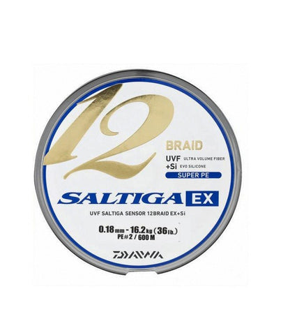 Плетено влакно Daiwa SALTIGA 12 BRAID UVF+SI - Multicolour (мултиколор) - 600m