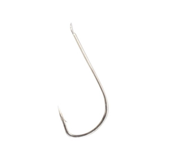 Куки FUDO Sode 1200 Nickel - никелирана рибарска кука с дълго рамо и контра острие.