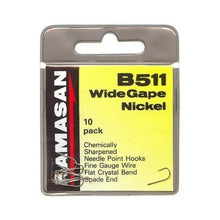 Куки KAMASAN B511 Wide Gape Nickel