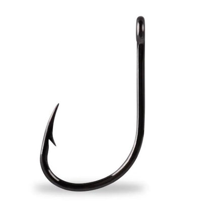 Куки Mustad BIG GUN® Hooks - 10 бр в опаковка, черен рибарски кука с остър връх.