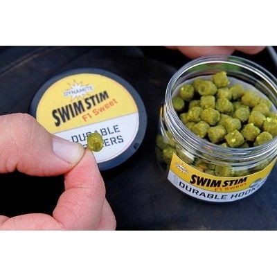 Меки пелети Dynamite Baits Swim Stim Durable Hook Pellets -  YELLOW F1 SWEET