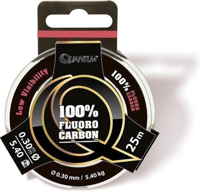 Флуорокарбоновo Влакно Quantum Fluorocarbon Predator 25m - 0.75mm/24.6kg