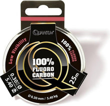 Флуорокарбоновo Влакно Quantum Fluorocarbon Predator 25m - 0.75mm/24.6kg