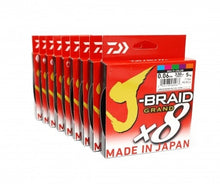 Плетено влакно Daiwa J-BRAID GRAND X8 MULTICOLOUR (мултиколор) - 150m