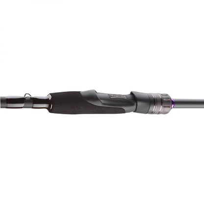 Спининг въдица - DAIWA PROREX LTD SUPER SLIM LIMITED EDITION - 2.40m / 35-115gr, детайл на дръжката и макародържача.