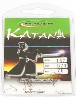 Куки MAVER Katana T571A Bronze - 20 бр в пакет