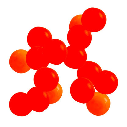 Силиконови плуващи топчета - MAVER FLUO BALLS - 8 бр в опаковка