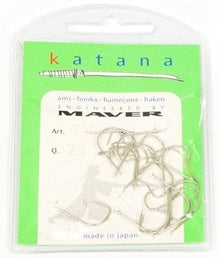 Куки MAVER Katana C190 Super Carbon Nickel No 4 - 20 бр в пакет