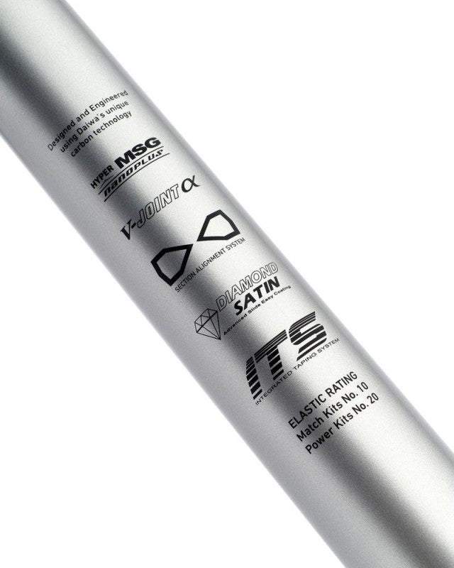 Щека Daiwa Air Z Pro Pole - 13 метра /Комплект/ showcasing unique carbon technology features.