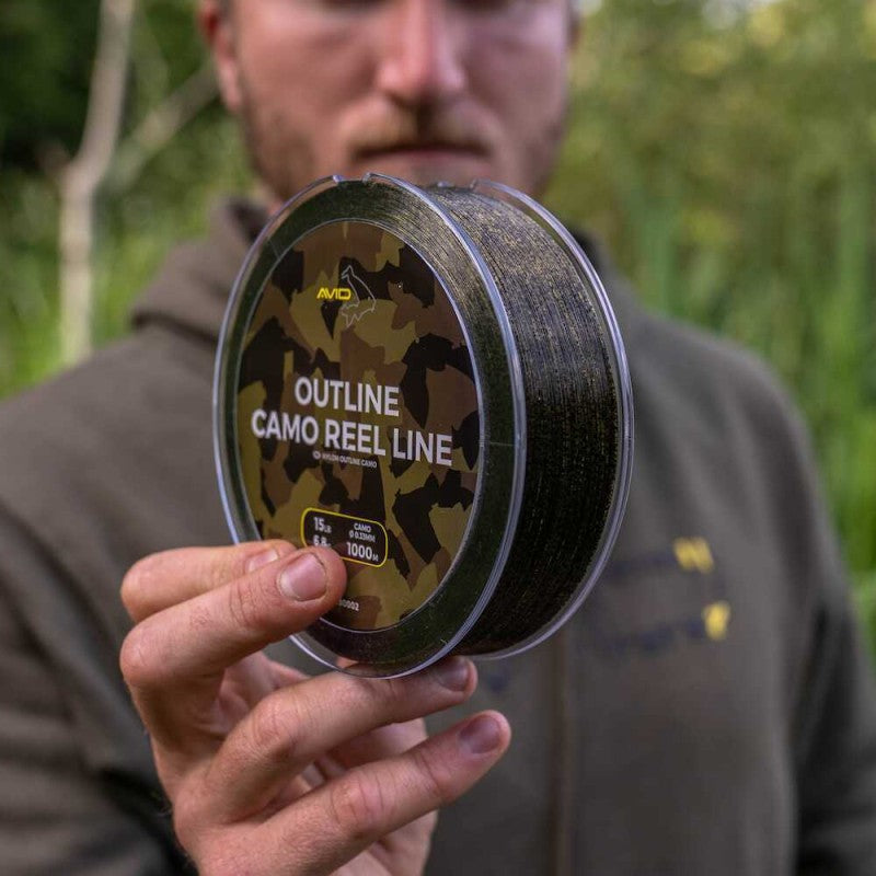 Монофилно Влакно AVID Outline Camo Reel Line - 1000M