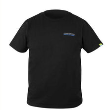Тениска PRESTON Black T-Shirt - черен цвят - XXXL с логото на Preston Innovations