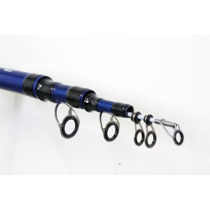Surfcasting въдица Lineaeffe Moonstone WWG - 4.20m/200gr близък план на върха и водачите.