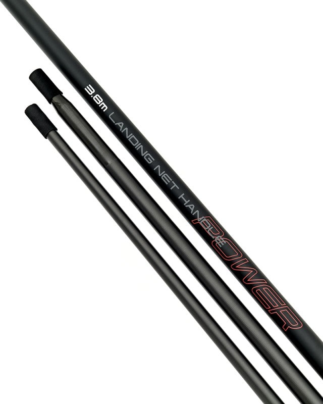 Дръжка за кеп DAIWA DVEC POWER NET HANDLE - 3.8m, три части с дължина 3.80 м и подсилване за трофейни риби.