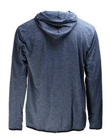 Суичър за защита от слънце DAIWA LIMITED EDITION SUN PROTECT HOODIE - тъмно син, обратна страна на продукта.