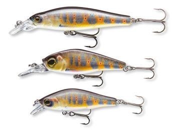 Комплект воблери CORMORAN BABY BROWN TROUT DESIGN Lure Set с три различни по размер воблера.