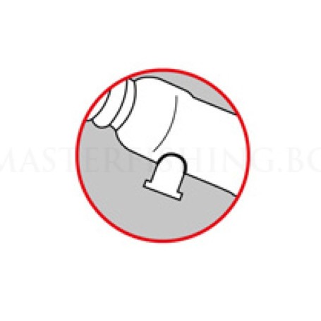 Клипс за олово KODEX Lead Clips System - 5 броя в пакет / различни цветове
