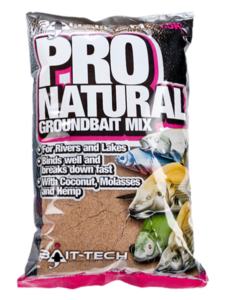 Захранка BAIT-TECH PRO NATURAL - 1.5kg