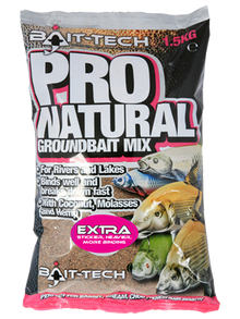 Захранка BAIT-TECH Pro Natural River Extra - 1.5kg