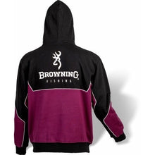 Суичър BROWNING HOODIE BLACK/BURGUNDY