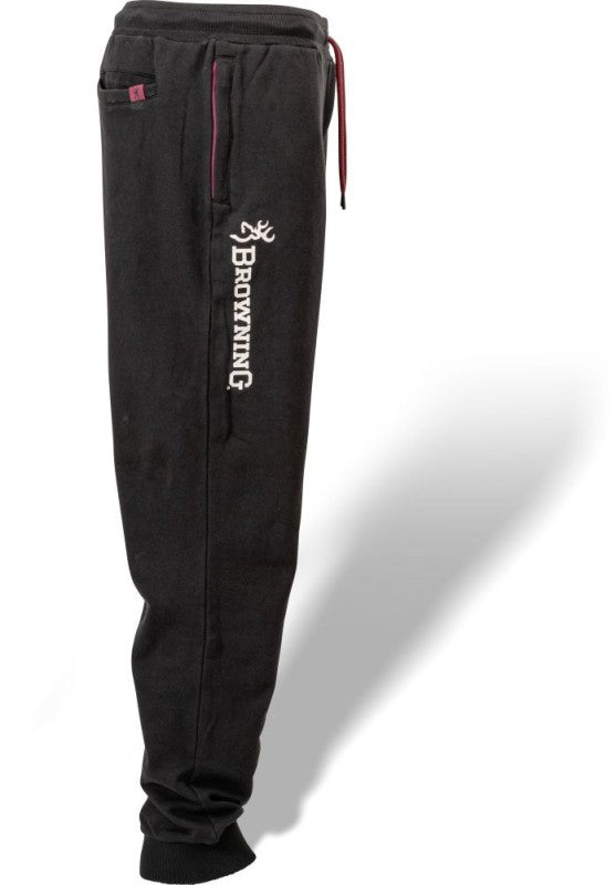 Долнище BROWNING SWEATPANTS Black/Burgundy