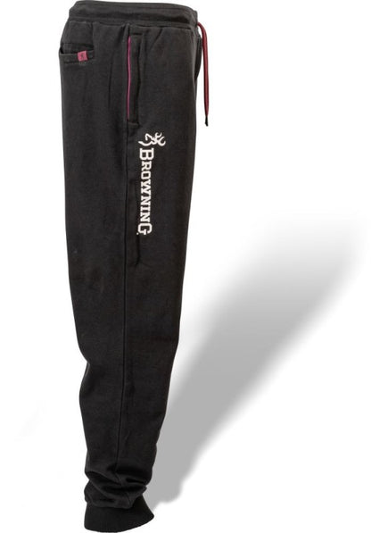 Долнище BROWNING SWEATPANTS Black/Burgundy