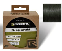 Плетено влакно RADICAL Z-CARP 8X DROP BRAID GREEN 1200m - 0.25mm