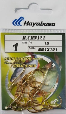 Куки Hayabusa 121 Chinu Gold - 15 бр в пакет