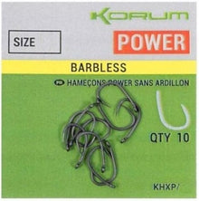 Куки без контра KORUM XPERT POWER HOOKS BARBLESS