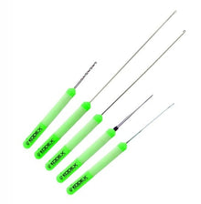 Игла KODEX HI-VIZ BARB Boilie Needle в комплект с четири ярки игли за монтаж на протеинови топчета.