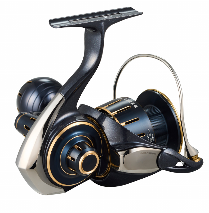 Топ модел макара DAIWA '23 SALTIGA G с алуминиево тяло и иновационен Airdrive Design.